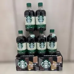 スターバックス　スタバ　缶コーヒー　ペットボトル　ブラック　無糖　まとめ売りのサムネイル