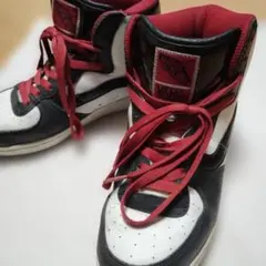 VANS ハイカットスニーカー 黒/赤/白