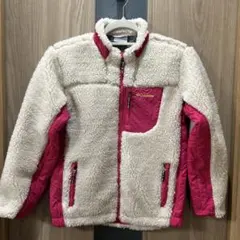 美品Columbia フリースジャケット kids Mサイズ