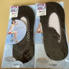 Tuché Coolmagic ブラック フットカバー 22-24cmセットのサムネイル