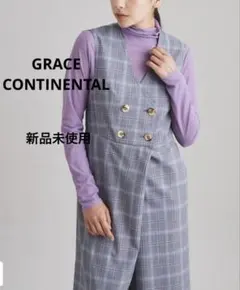 GRACE CONTINENTAL/ダブルブレストサロペット 新品未使用のサムネイル