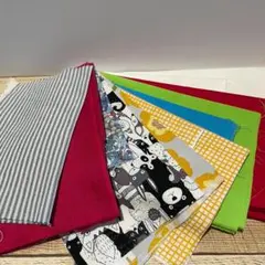 ハンドメイド用 生地 カットクロス・はぎれ いろいろセット