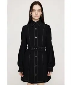 【みー様専用】SLY タック スリーブ フロント ボタン ワンピース