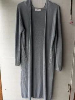 ​AZUL BY MOUSSY ロングカーディガン M ブルーグレー ニットのサムネイル