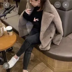 フリース ムートンコート