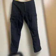 UNIQLO メンズ カーゴパンツ ブラック L