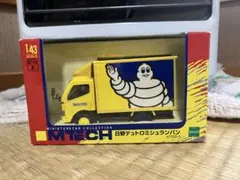 MTECH エムテック　ミシュラン日野デュトロトラックミニカーのサムネイル