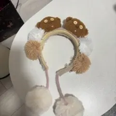 【USJ】ユニバ ティムポンポン付きカチューシャ