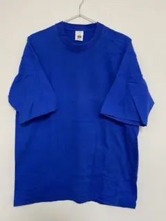 【USA古着】FRUIT OF THE LOOM Tシャツ(ブルー) L