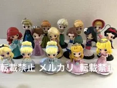 ディズニープリンセス Qposket 16体セット