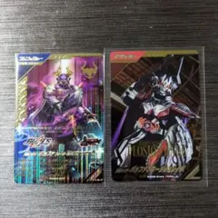 ガンバレジェンズ 仮面ライダーバッファLR プロージョンレイジ 箔押し パラレル