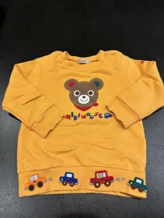 ミキハウス★クマ刺繍トレーナー【100】