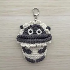 パクパクモンスター キーホルダー あみぐるみ ひつじのサムネイル