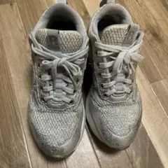 【最終値下げ、月末処分】RUCO LINE スニーカー　シルバー　ラメ　35