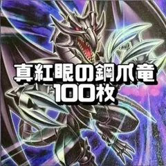 遊戯王 No.45 真紅眼の鋼爪竜 字レア 100枚