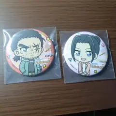 名探偵コナン コナンランド限定 上原由衣 大和敢助 缶バッジ セット