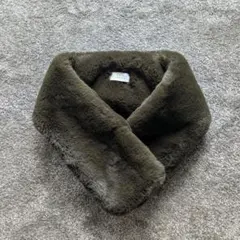 【美品】MACKINTOSH PHILOSOPHY フェイクファー マフラーのサムネイル