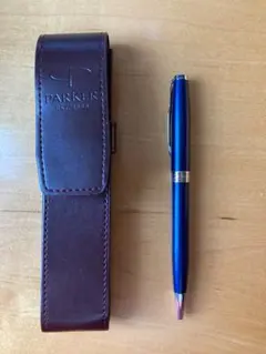 Waterman 万年筆 ネイビー 専用ケース付き - メルカリ