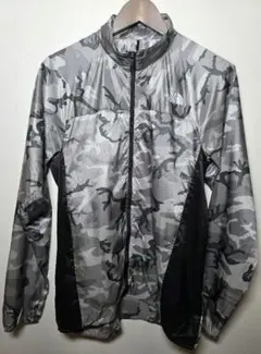 美品 ザ・ノース・フェイス ナイロン ジャケット M グレー系 収納袋付