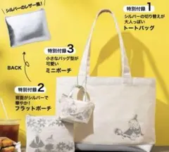 InRed2024年8月9月合併号付録リトルミィ&ミムラねえさん バッグ ポーチ