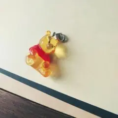 【ガチャ】Disney めじるしアクセサリー くまのプーさん ミニチュア レトロ