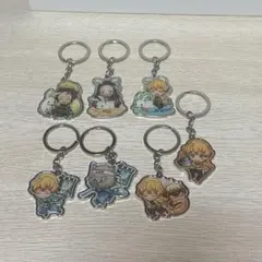 鬼滅の刃　ご当地キーホルダー　7点セット