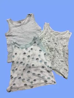 ベビー肌着　90 メッシュタンクトップ　セット