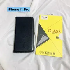 ❣️匿名❣️本革 (牛革) iPhone11 Pro 手帳型 ケース
