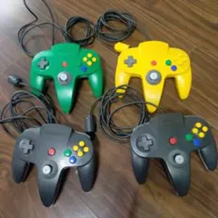 Nintendo 64用コントローラー4個セット
