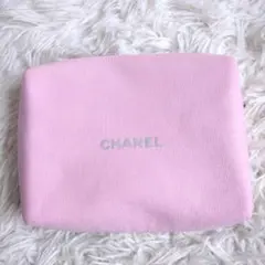 CHANEL ノベルティ 化粧ポーチ ピンク