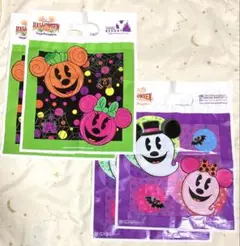 ディズニーリゾート ハロウィン ショッピング袋 小サイズ(未使用品)