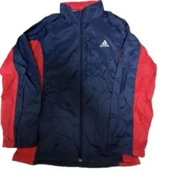 160 アディダス adidas ウィンドブレーカー ポケッタブルフード付き