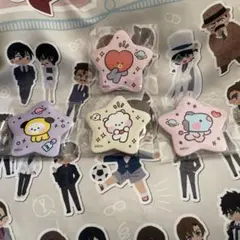 BT21キャラクターグッズセットとBTSキーホルダー