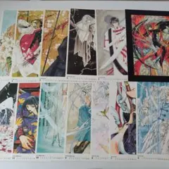 当時品　CLAMP　ポスターまとめ売り 非売品 ポスター X エックス CLAMP クランプ 4点 セット 結城