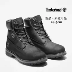 （極美品）ティンバーランドハイカットプレミアムワークブーツ24.5センチ Timberland（ティンバーランド） 国内正規品 ブーツ レディース