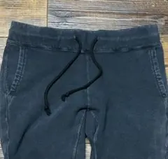 レミレリーフ ダメージ加工 ストレッチ スウェット ハーフパンツ 後染めのサムネイル