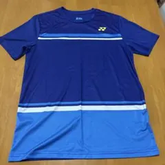YONEX バドミントン Tシャツ L 青　TRU-AIR