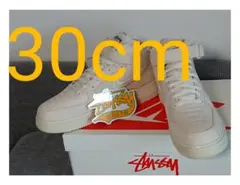 STUSSY NIKE AIR FORCE 1 MID FOSSIL STONE