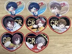 CR GIGO ハートクリアしおり だるま きなこ Jaspe うるか　ありさか