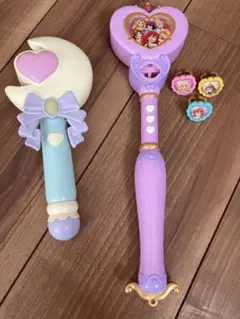 プリンセス マジカルリングステッキ　3coins 魔法のステッキのセット