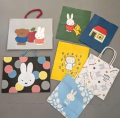 ミッフィー　紙袋7枚セット　ノベルティ