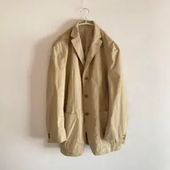90s~ ヴィンテージ レトロ 古着 ジャケット ライトアウター ベージュ 薄茶