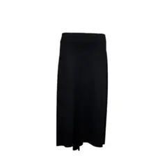 LANVIN 2004 レディース ブラック シンプル フレアスカート ひざ丈のサムネイル