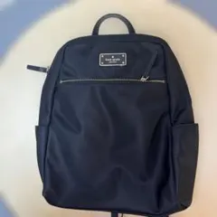 kate spade 黒 ナイロン　リュック　美品　ケイトスペード　ナップザック