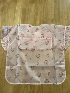 ＊らい様専用　お食事エプロン　袖フリル