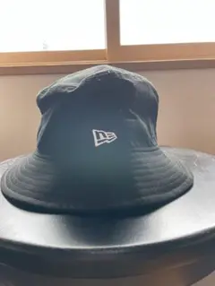 New Era ブラック バケットハット S/M