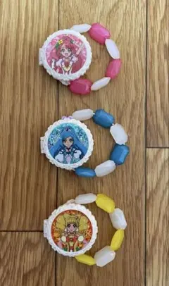 プリキュア キャラクター ブレスレット 3点セット