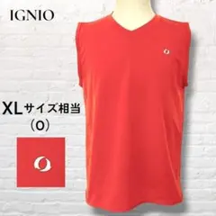 IGNIO イグニオ メンズO 速乾 ノースリーブ 大きいサイズ レッド XLのサムネイル