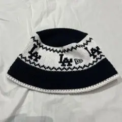 NEW ERA ニット バケットハット LA ニューエラ バケハ