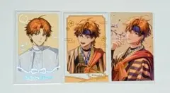 にじさんじ 北見遊征 3SKM ２周年 ランダムチェキ風カード ３点セット